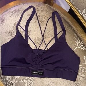 Savage X Fenty Deep Purple Strappy Bralette